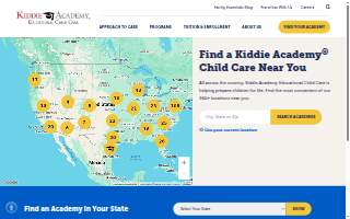 Kiddie Academy of Farmingville website