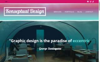 Konseptual Design website