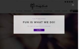 LI Party Booth of Farmingville website