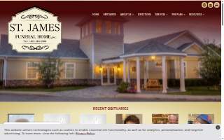 St James Funeral Home of Farmingville website