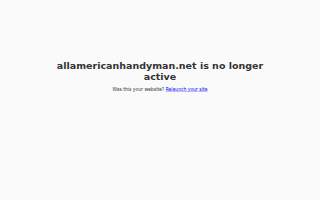 All American Handyman Services website
