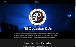 All Occasion DJ website