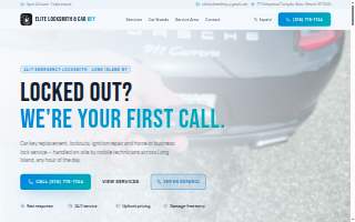 Elite Locksmith & Car Keys website