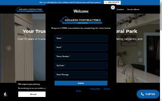 Girardi Contracting website