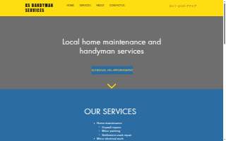 KS Handyman Services website