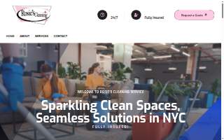 Mary Rosie Cleaning Corp. website