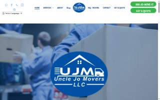 Uncle Jo Movers of Elmont website