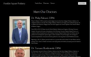 Franklin Square Podiatry Associates website