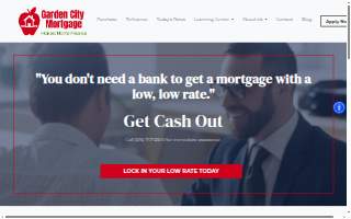 Garden City Mortgage website