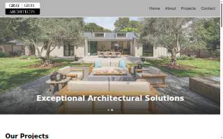 Gray Architectural Services website