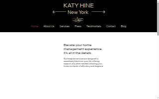 Katy Hine Luxury Home Management of Franklin Square website
