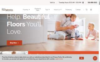 Perry's Flooring America of Franklin Square website