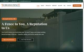 Schiano Fence of Franklin Square website