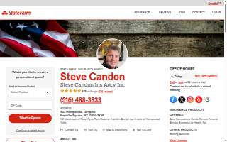 Steve Candon - State Farm Insurance Agent website