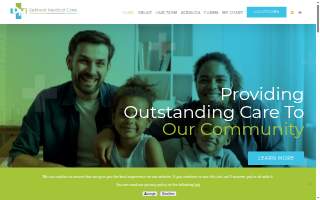 Delmont Medical Care website