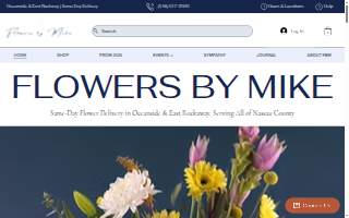 Flowers by Mike NY website
