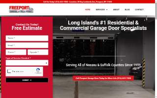 Freeport Garage Door Co | Sales, Installs, Svce & Repairs website