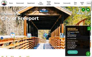 Freeport Recreation Center Ice Rink website