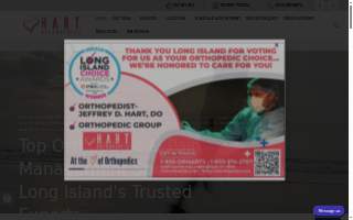Hart Orthopedics of Freeport website