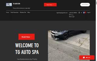TG Auto Spa LLC of Freeport website