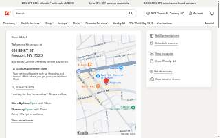 Walgreens Pharmacy website