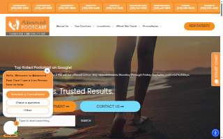 Advanced Foot Care Of Mineola website