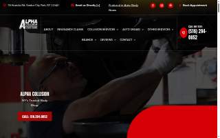 Alpha Collision website