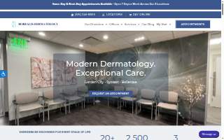 Borealis Dermatology - Garden City website