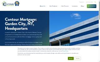 Contour Mortgage of Garden City website