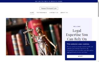 Law Offices of Susan N. Persaud & Associates, PLLC website
