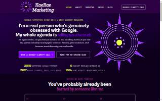 KaeRae Marketing website