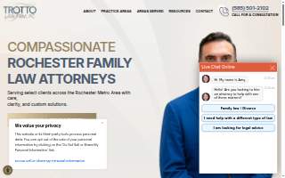 Trotto Law Firm, P.C. of Gates website