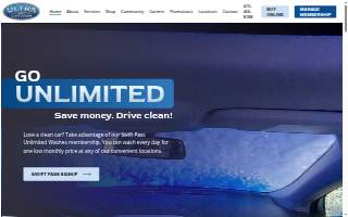 Ultra Car Wash of Gates website