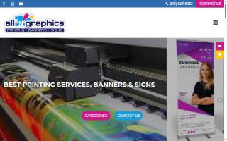 All In 1 Graphics - Printing, Signs, Banners website