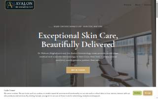 Avalon Dermatology website