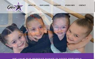 Glen Dance Studio Ltd website