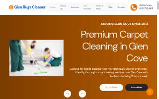 Glen Rugs Cleaner website