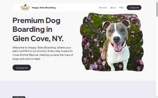 Happy Tales Boarding website