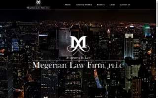 Megerian Law Firm PLLC website