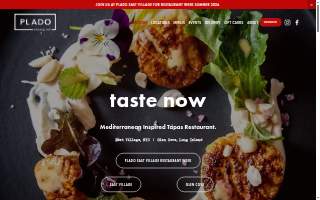 Plado Tasting Bar - Glen Cove website