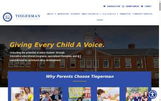 Tiegerman Schools website