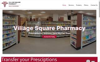 Village Square Pharmacy website