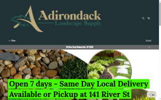 Adirondack Landscape Supply 518mulch website