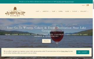 Adirondack Winery & Extreme Heights Cidery Queensbury Tasting Room website