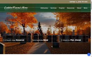 Carleton Funeral Home Inc website
