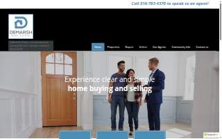 Demarsh Real Estate website