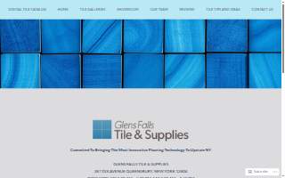 Glens Falls Tile & Supplies website