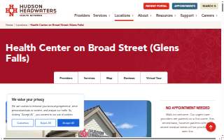 Health Center on Broad Street Urgent Care website
