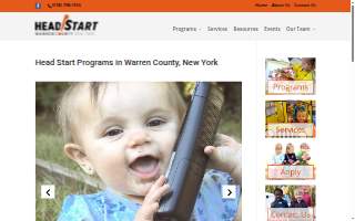 Warren County Head Start website