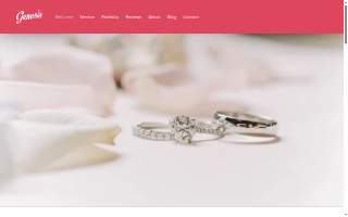 Genesis Wedding website